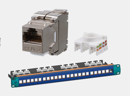 Super five type shielded distribution frame